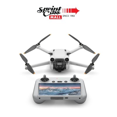 DJI Mini 3 Pro（DJI RC）-轻便可折叠无人机，4K/60fps视频，48MP照片，34分钟飞行时间，三向障碍物感应，非常适合航空摄影